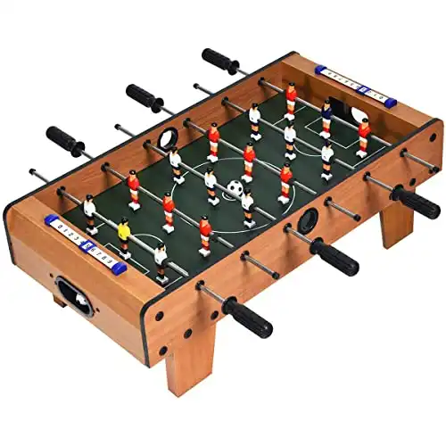 Giantex Foosball Table, 27in Mini Football Table Game