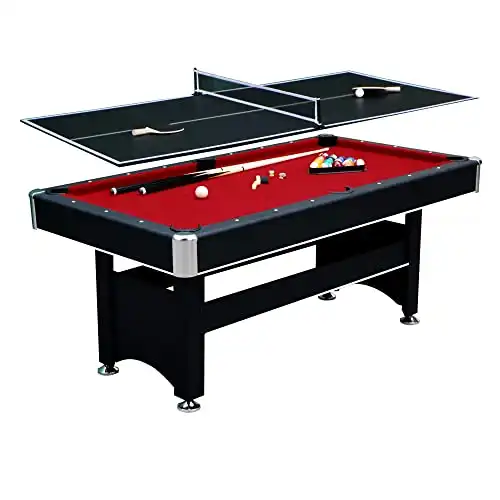 Hathaway Spartan 6-Ft Pool & Table Tennis Table