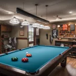 How To Organize Garage For Pool Table