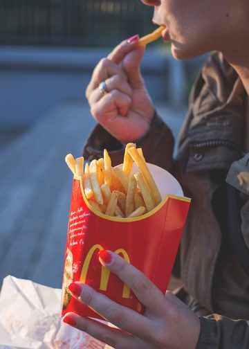 french fries, fast food, mcdonald's