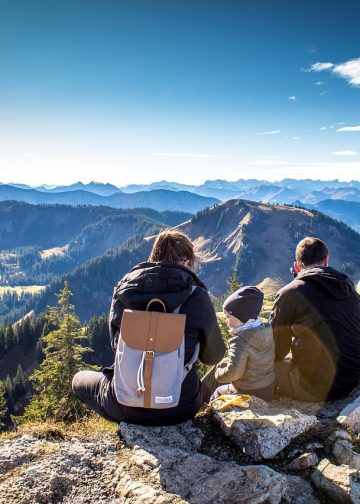 family, hike, travel