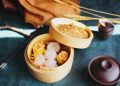 dim sum, breakfast, shrimp dumplings