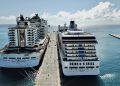 ship, cruise ship, nature