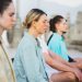 woman, girl, meditate